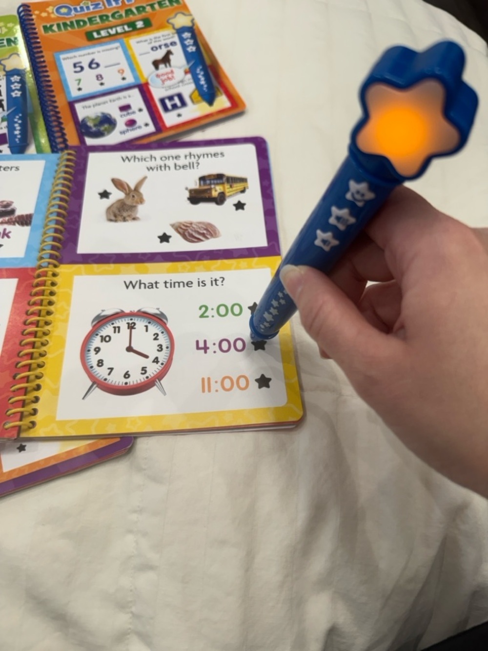 Kindergarten Activity Set with  Answer quiz it Pen - Picture 6 of 6